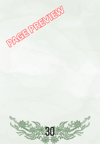 Camouflage Passports page example